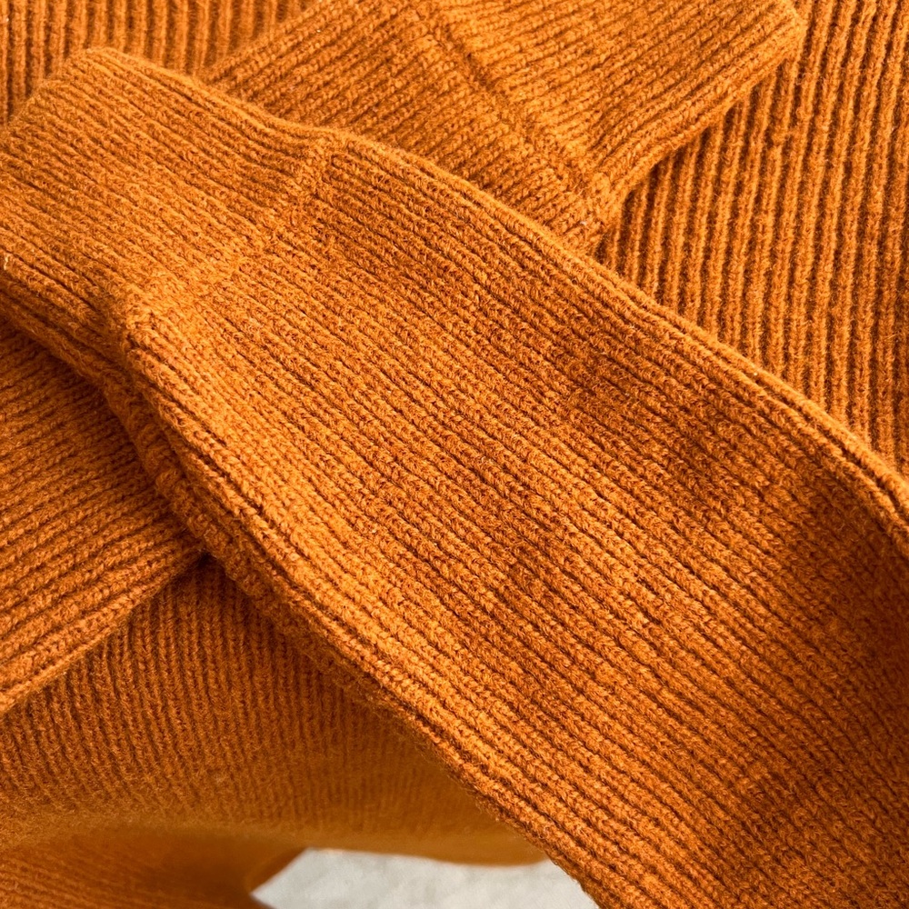 Scotch & Soda Burnt Orange Turtleneck Sweater Lg - Picture 6 of 10